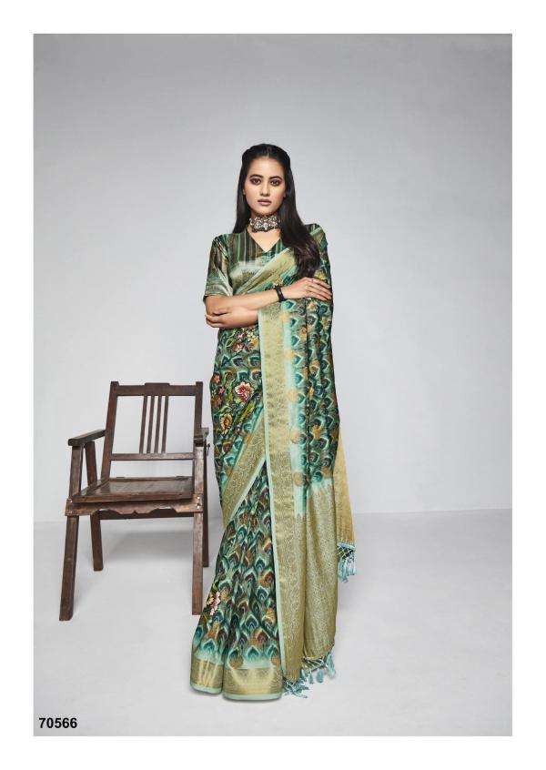 Shangrila Saachi Digital Pallu Designer Festive Wear Rich Look Saree 